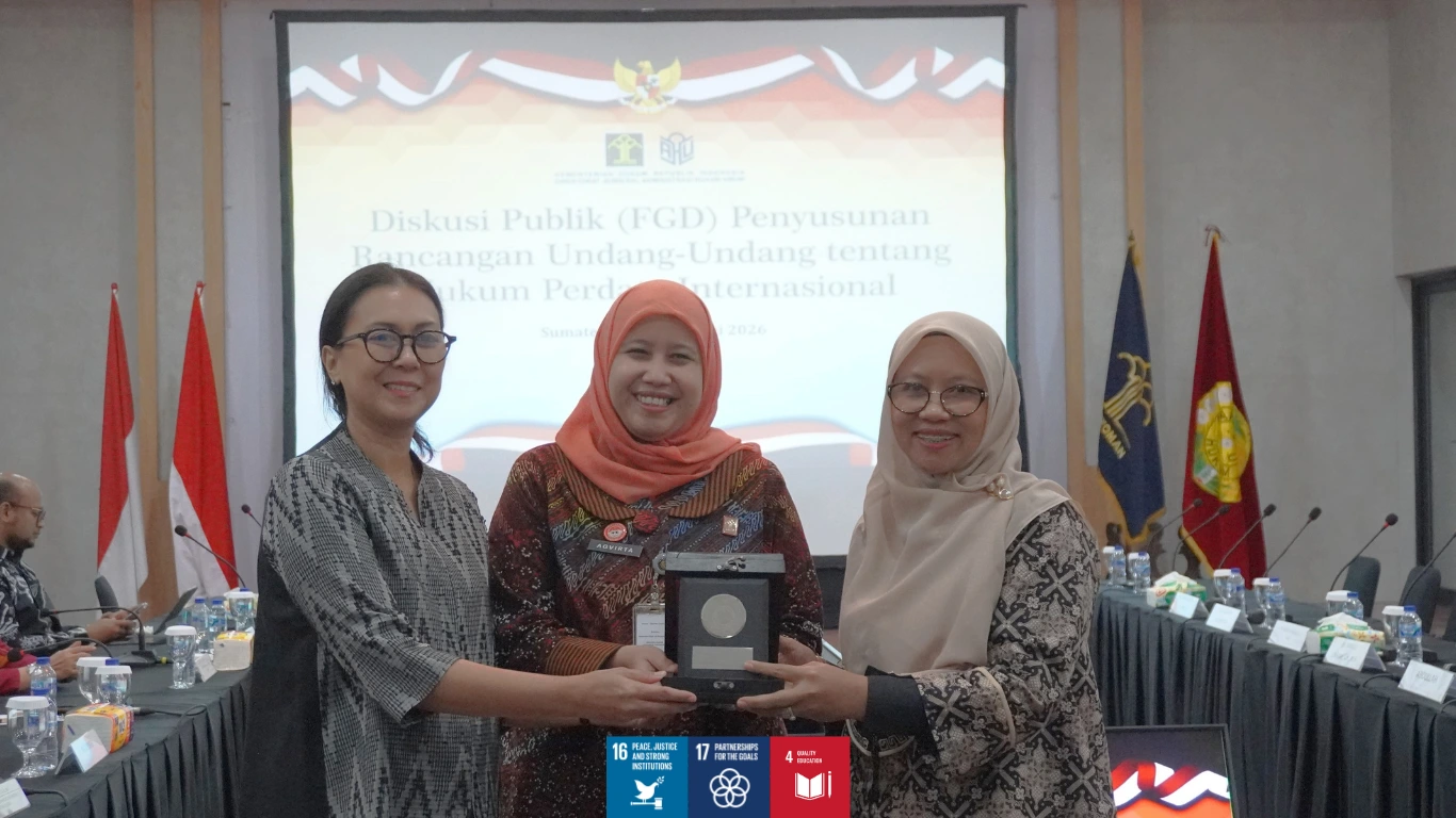 DPR RI Kunjungi FH USU, Gelar Diskusi Publik Bahas RUU Hukum Perdata Internasional